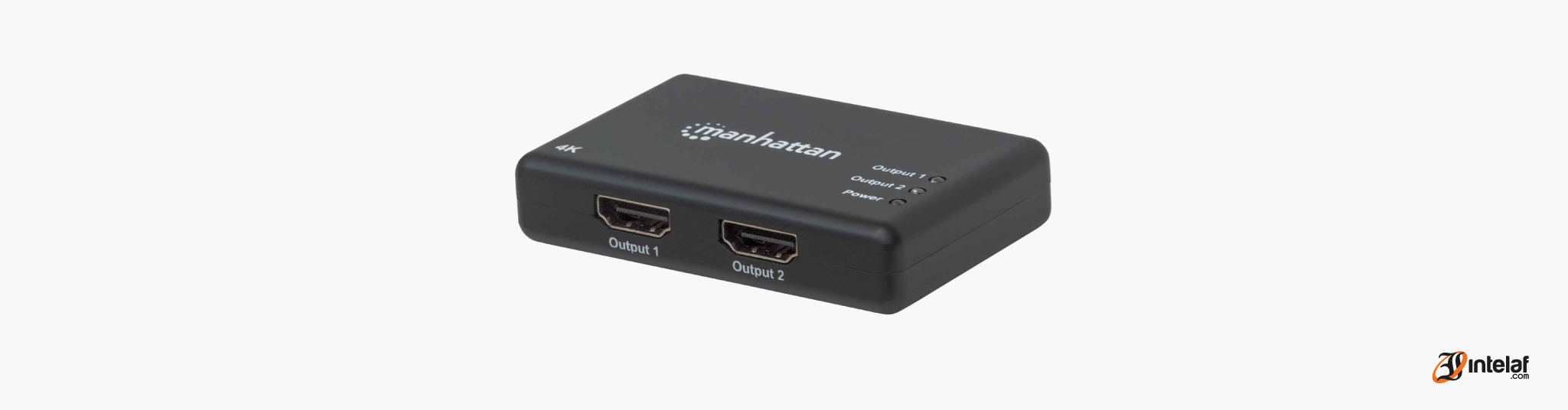 Como utilizar splitter Manhattan 207669 2 Puertos HDMI