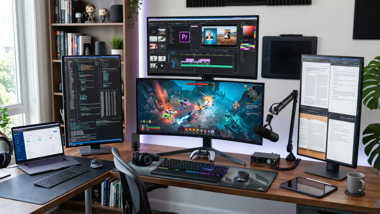 Cómo elegir un monitor según el uso: oficina, gaming, diseño o estudio