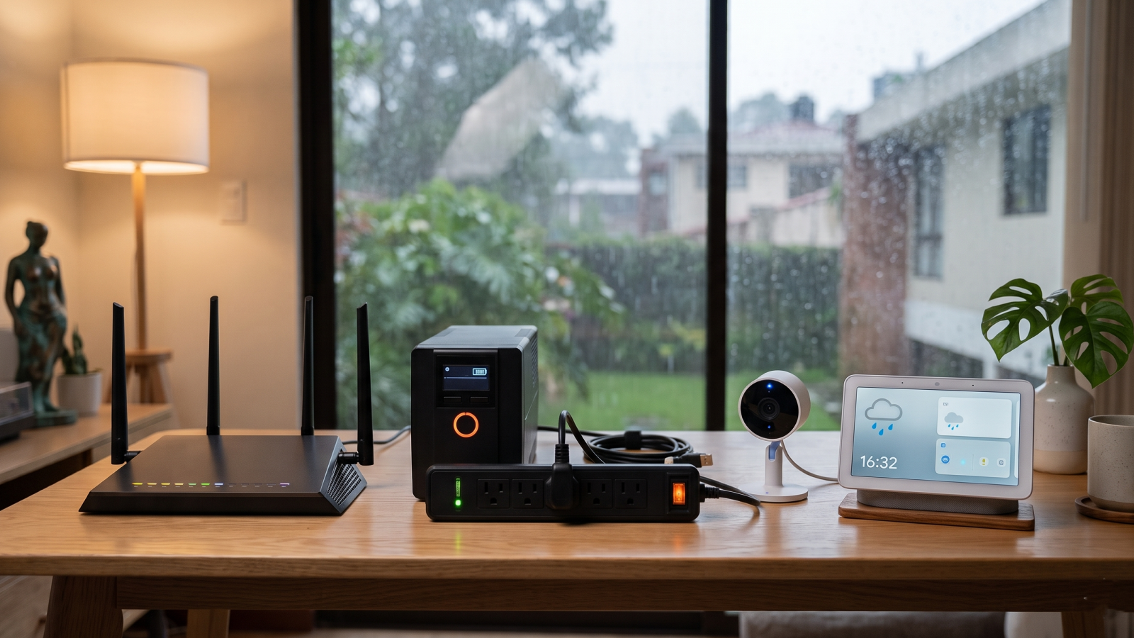 Qué comprar para mantener tu hogar inteligente funcionando durante lluvias y apagones